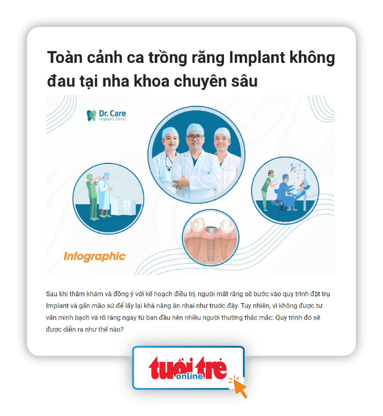 Hình ảnh Dr. Care Implant Clinic